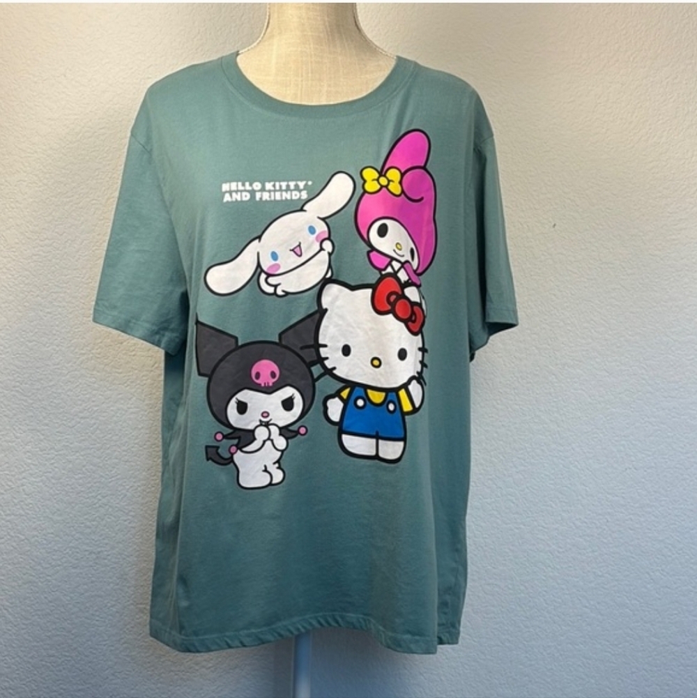 Hello Kitty & Friends Adult Graphic T-Shirt - 2X